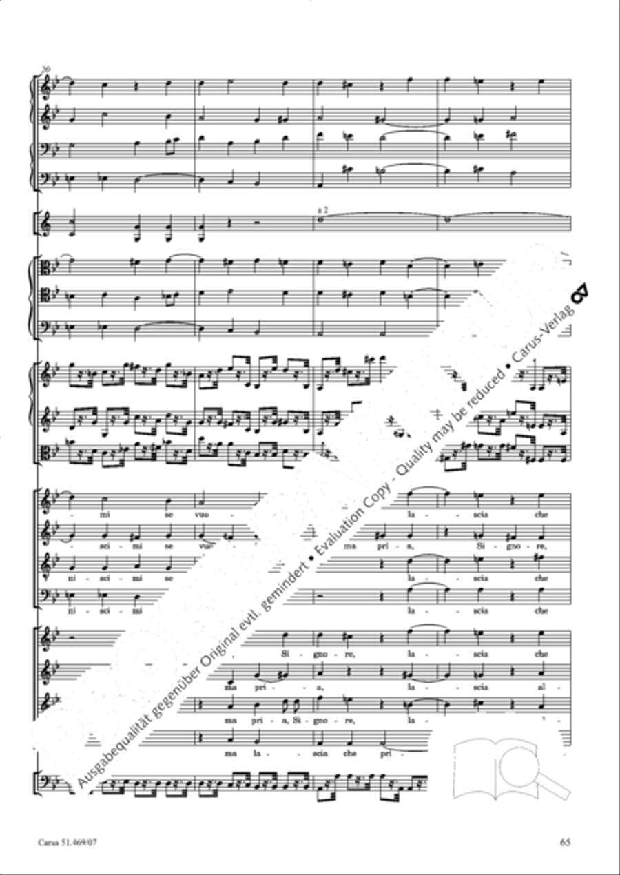 Davide penitente Davide penitente 4-Part scores gallery preview page 78
