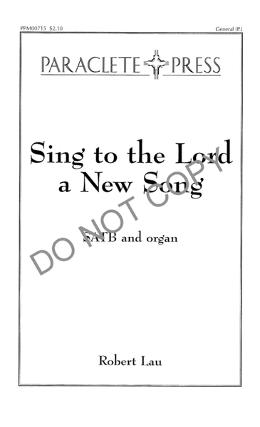 Sing to the Lord a New Song image number null