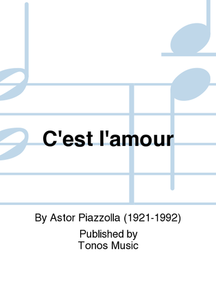 Book cover for C'est l'amour