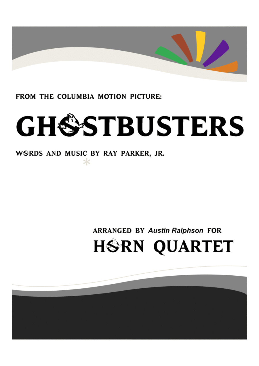 Ghostbusters Horn scores gallery preview page 1