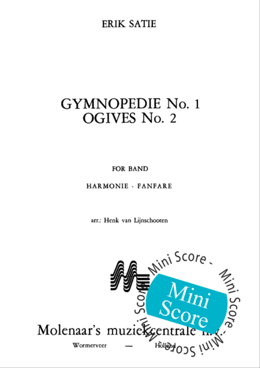 Gymnopedie No. 1/Ogives No. 2 Fanfare Band scores gallery preview page 3