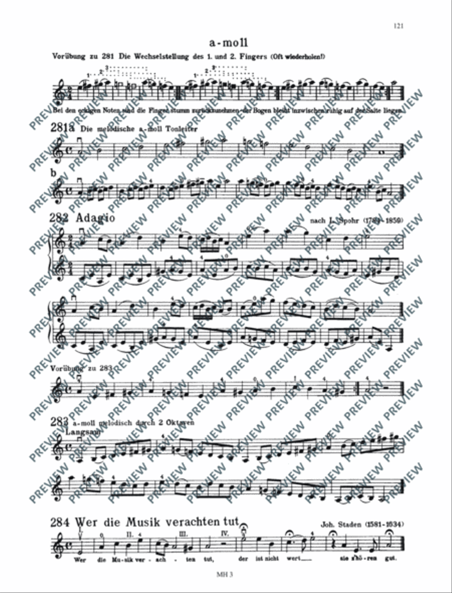 Das Geigenspiel Das Geigenspiel Violin scores gallery preview page 6