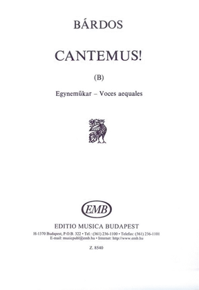Book cover for Cantemus ! (B)