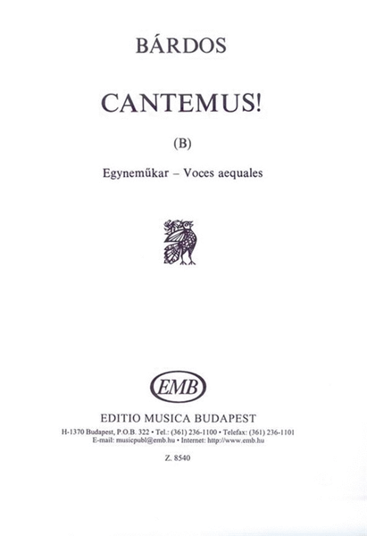Cantemus ! (B)
