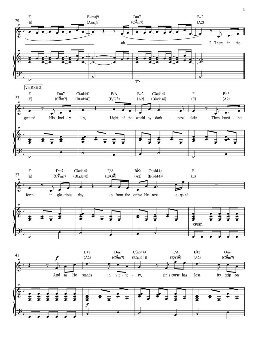In Christ Alone Acoustic Guitar scores gallery preview page 3