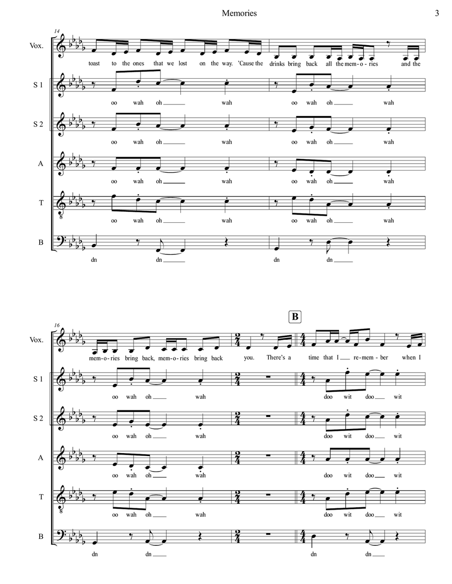 Memories Divisi scores gallery preview page 3