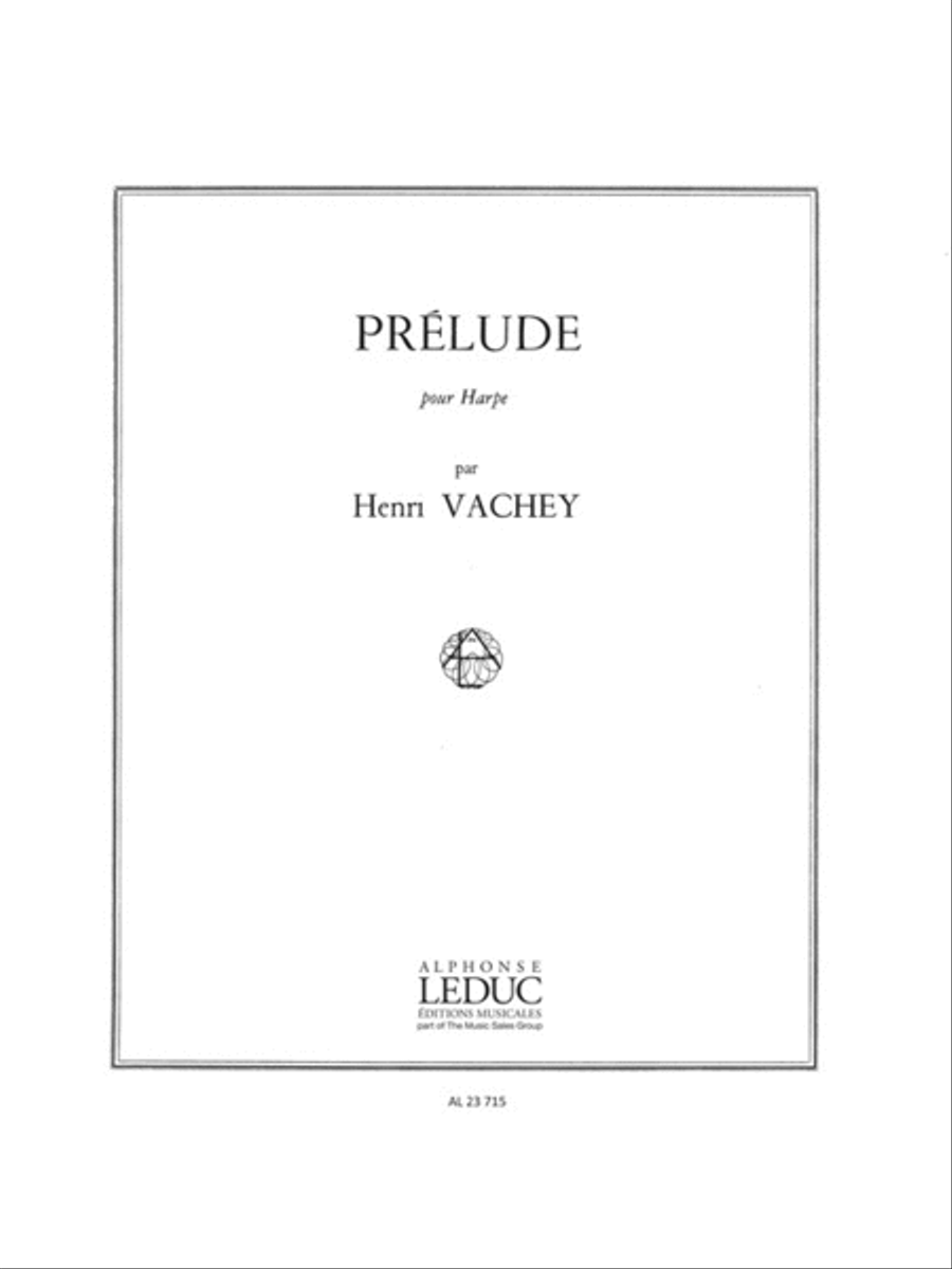 Prelude (harp Solo) Harp scores gallery preview page 1