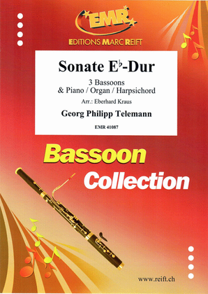 Book cover for Sonate Eb-Dur