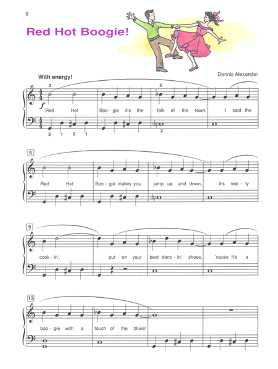 Alfred's Basic Piano Course Graduation Book, Level 1B Piano Method scores gallery preview page 3