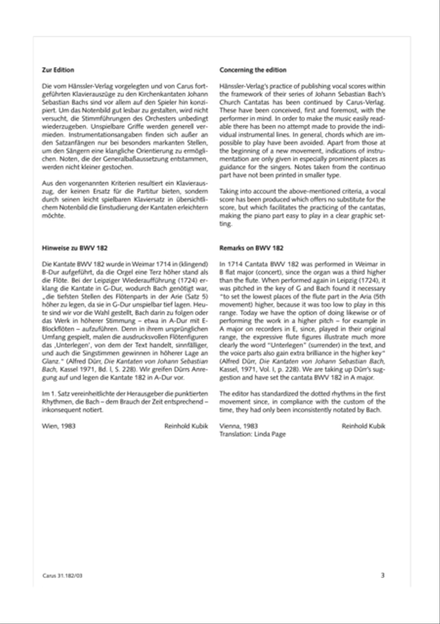 Himmelskonig, sei willkommen (King of heaven, be most welcome) ATB scores gallery preview page 4