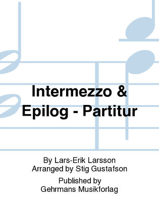 Intermezzo & Epilog - Partitur