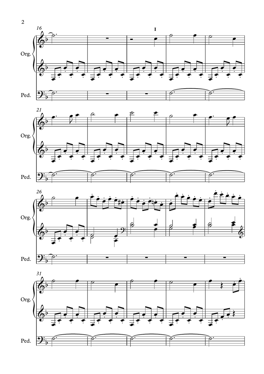 Orgelkoraler over Danske salmer Organ Solo scores gallery preview page 6