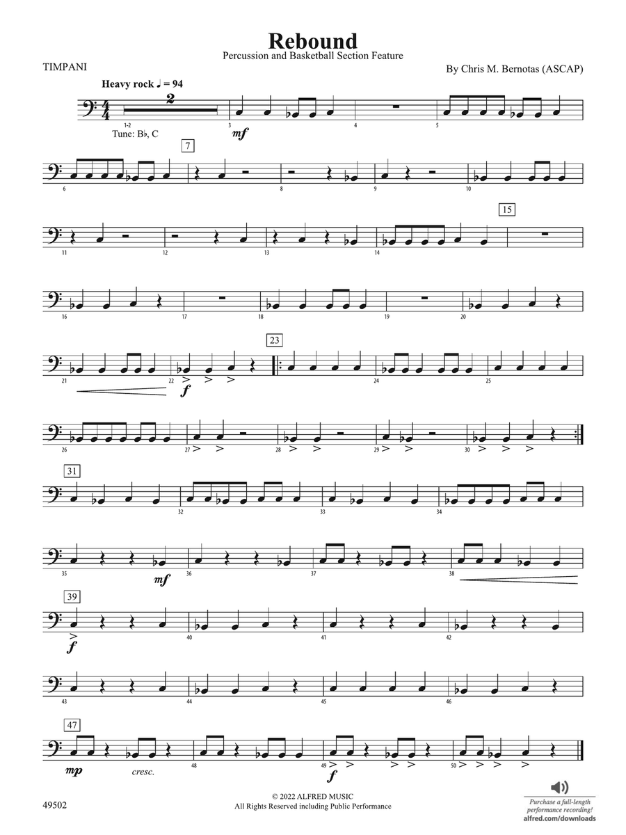 Rebound: Timpani