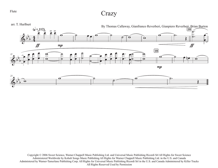 Crazy Crazy Marching Band scores gallery preview page 4
