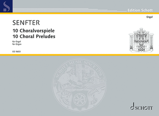 Book cover for 10 Choral Preludes