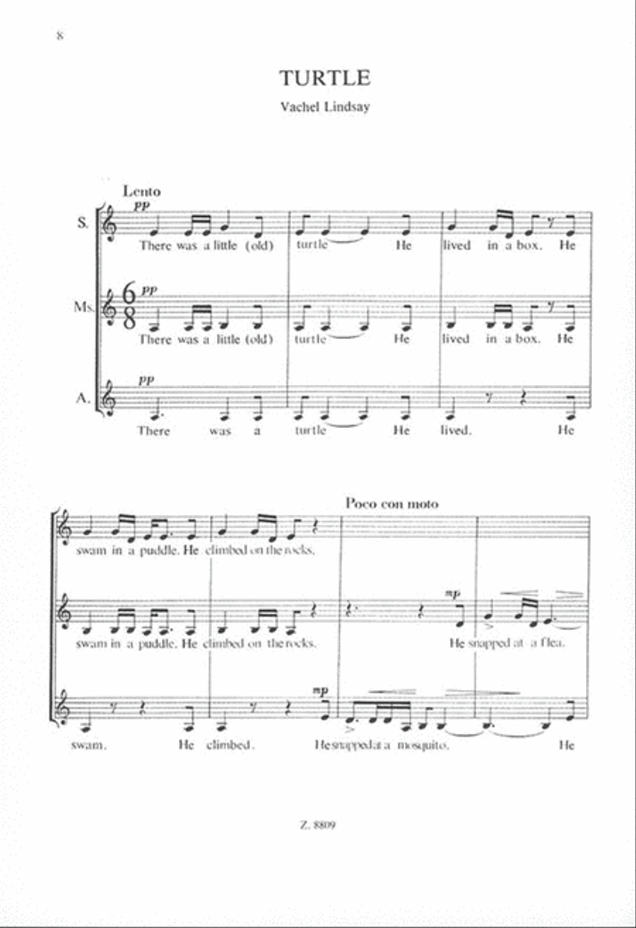 Knick Knacks A Cappella scores gallery preview page 2