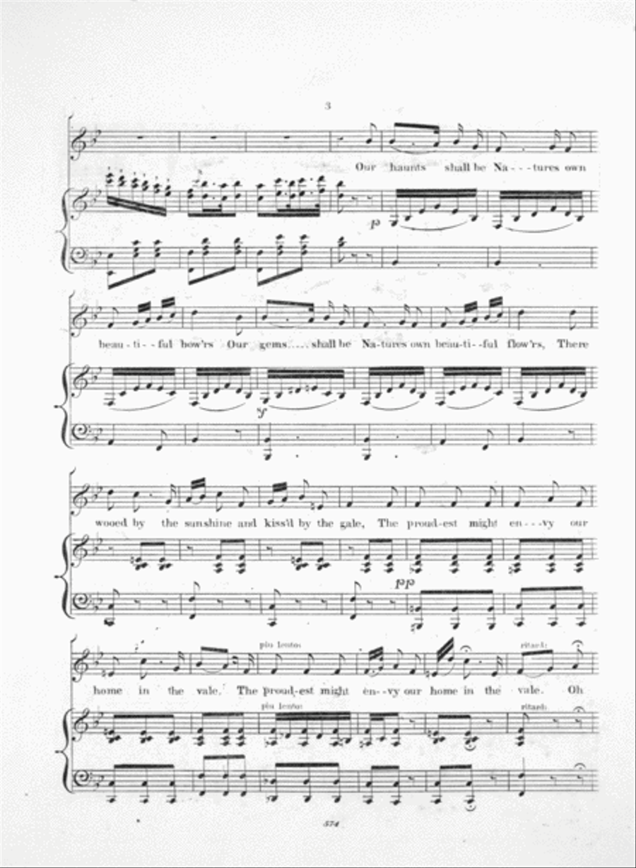 A Home That I Love Voice scores gallery preview page 3