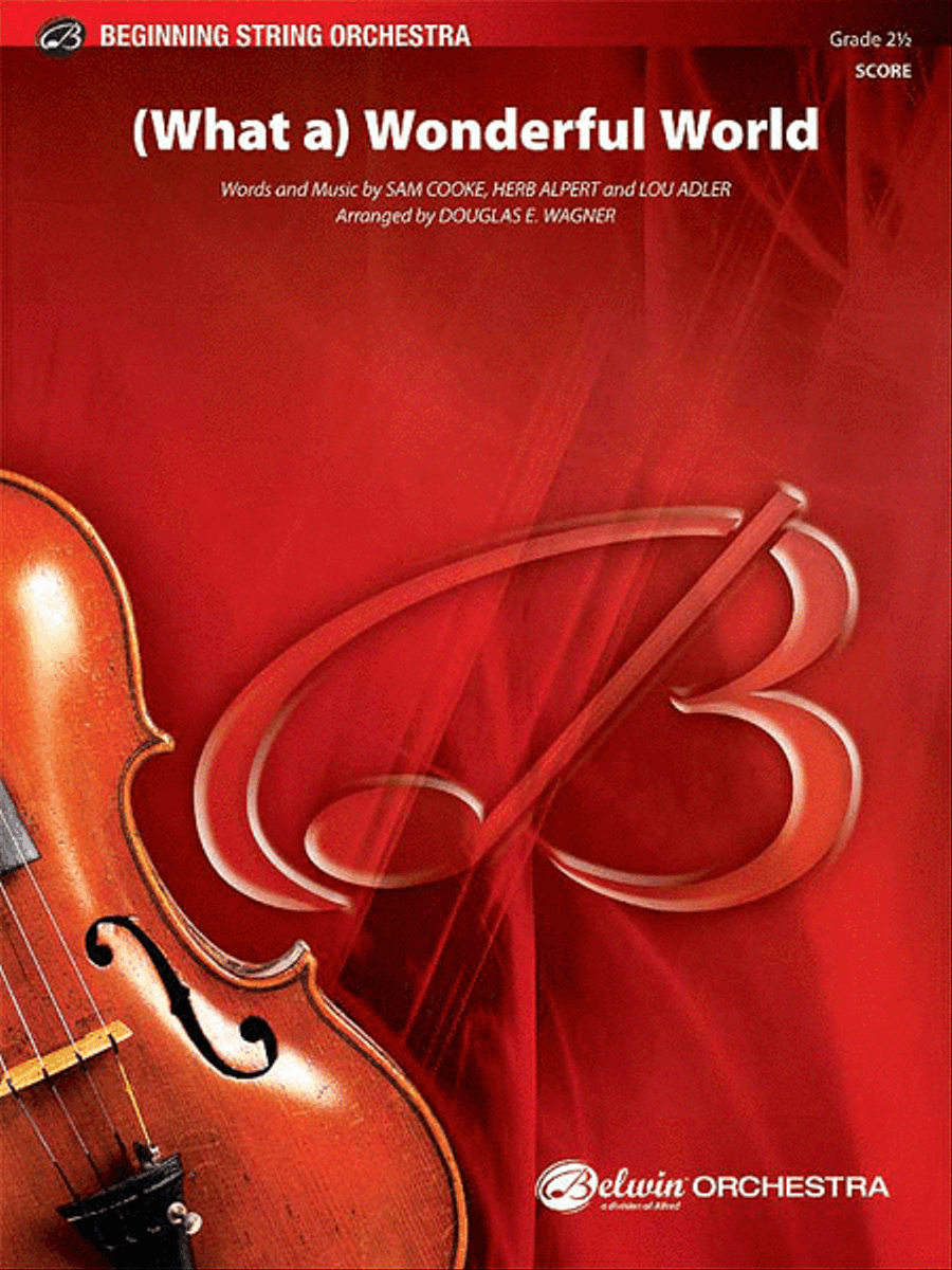 (What a) Wonderful World String Orchestra scores gallery preview page 1