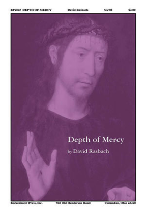 Book cover for Depth of Mercy (string quartet accompaniment)