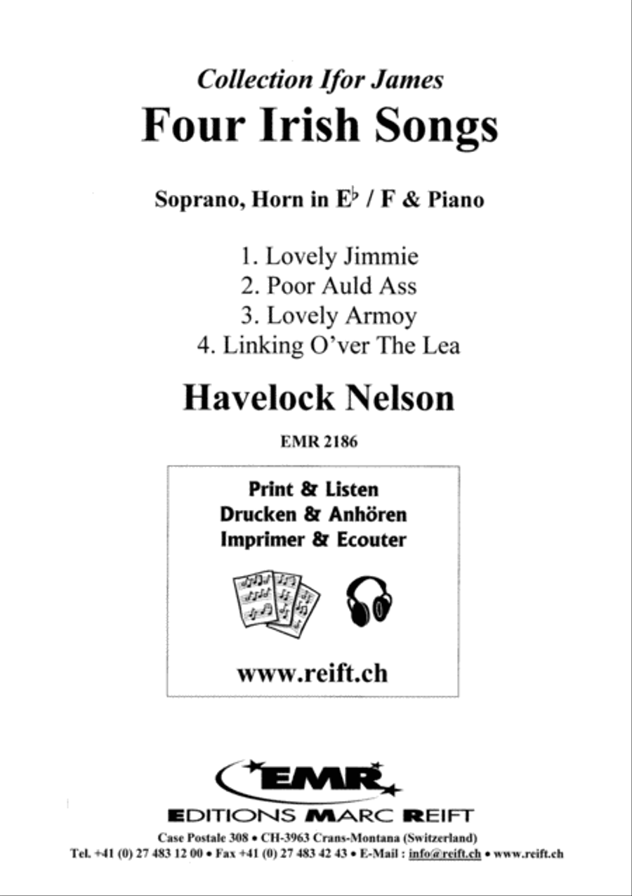 Four Irish Songs Horn scores gallery preview page 2