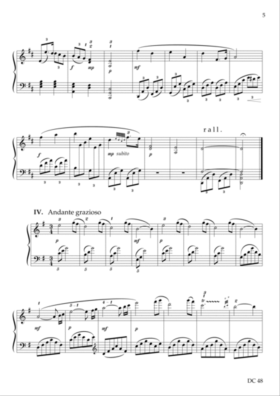 Six Bagatelles Six Bagatelles Piano Solo scores gallery preview page 5