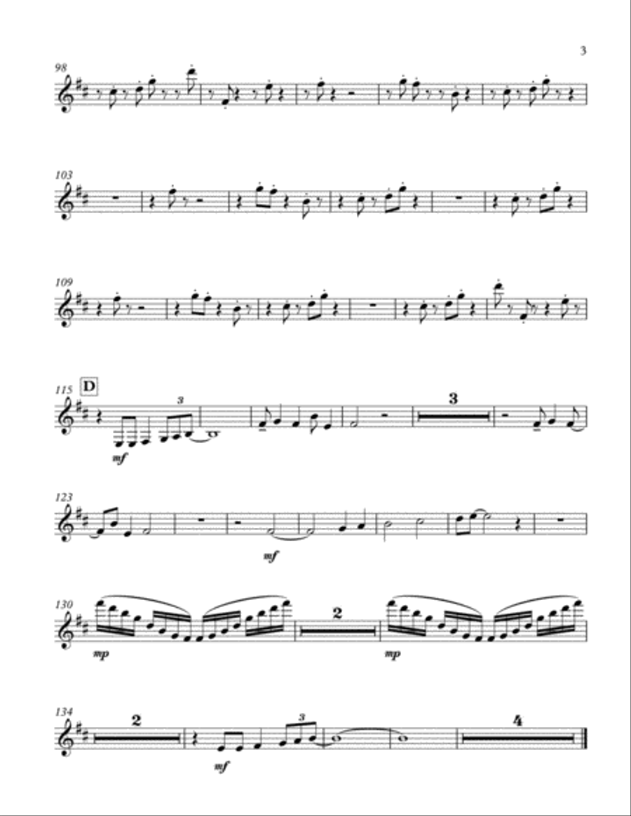 For Beauty's Sake - parts Small Ensemble scores gallery preview page 6