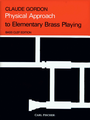 Book cover for Physical Approach to Elementary Brass Playing