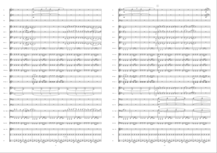 The 80's Charts Medley Fanfare Band scores gallery preview page 6