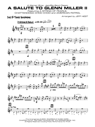 A Salute to Glenn Miller II: 2nd B-flat Tenor Saxophone