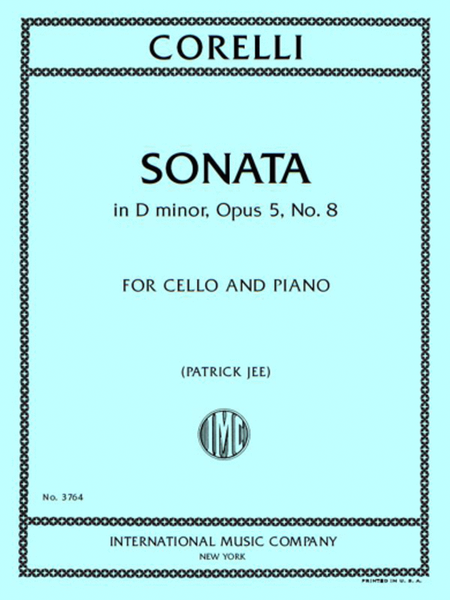 Sonata, Op. 5, No. 8