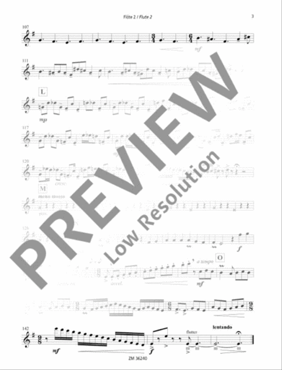 Forbbiden Valley Forbbiden Valley Flute scores gallery preview page 21