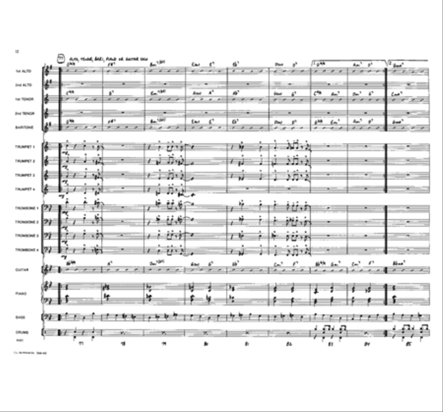 Exit 135 North Exit 135 North Jazz Ensemble scores gallery preview page 11
