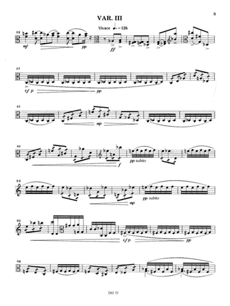 Variations op. 11
