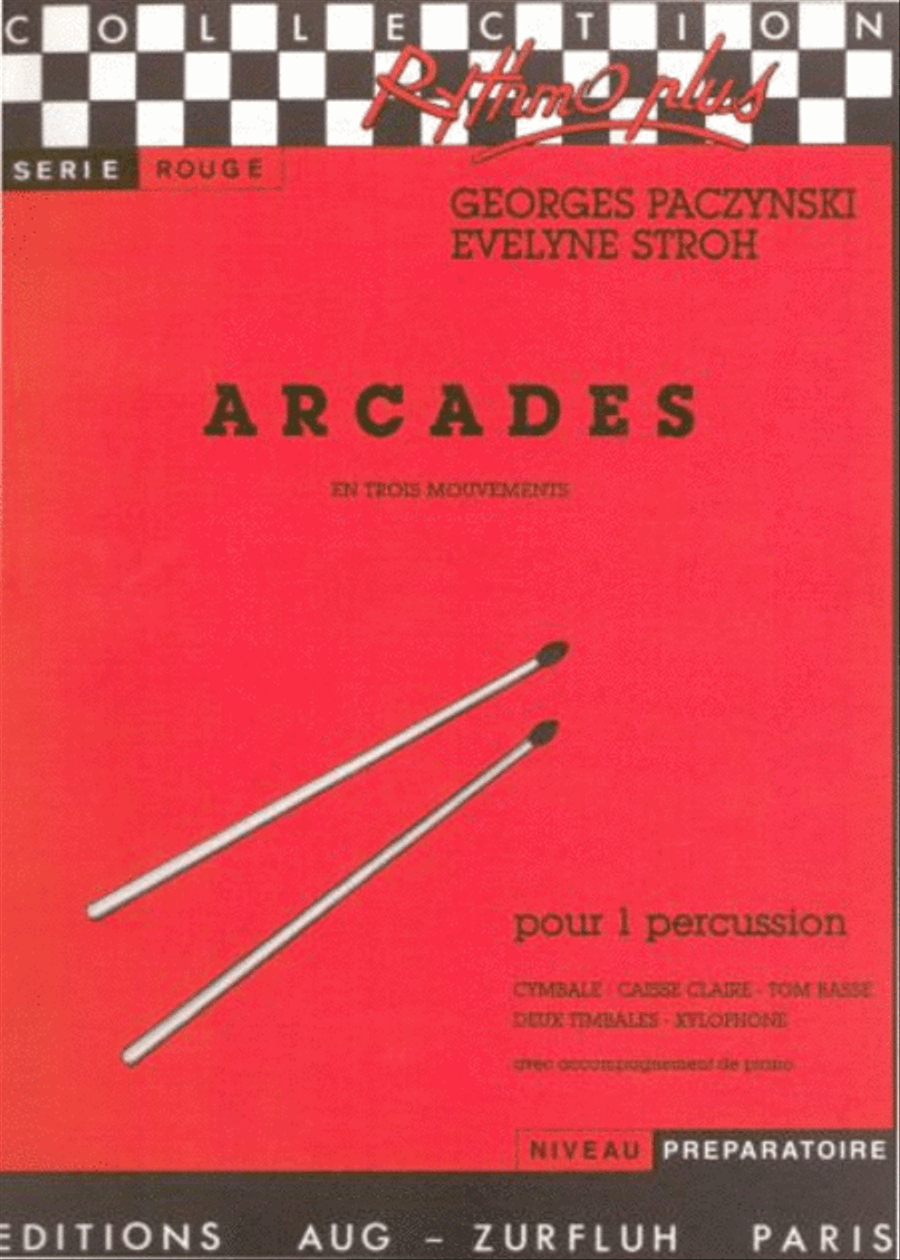 Arcades Piano Accompaniment scores gallery preview page 1