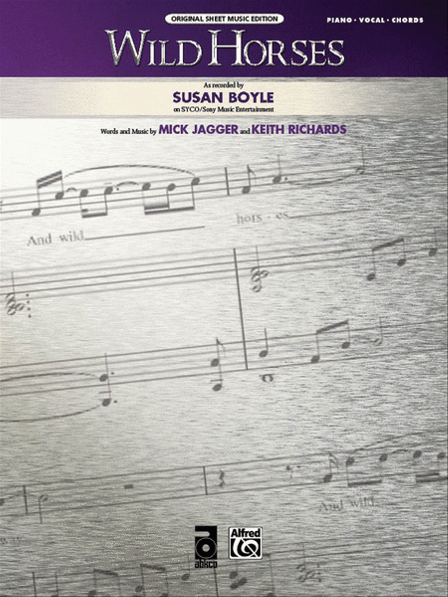 Wild Horses Small Ensemble scores gallery preview page 1