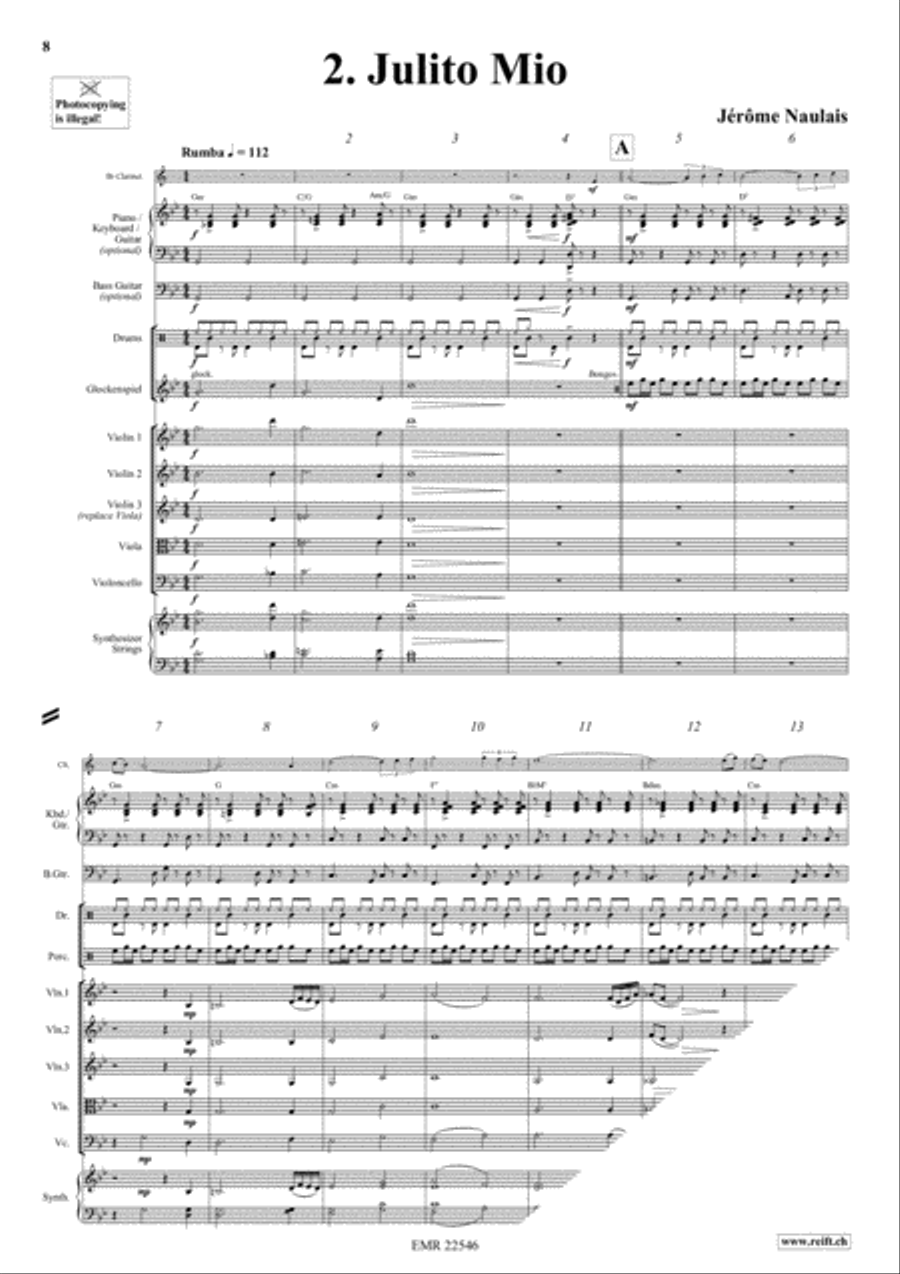 Play With Your Band Volume 3 Clarinet scores gallery preview page 4