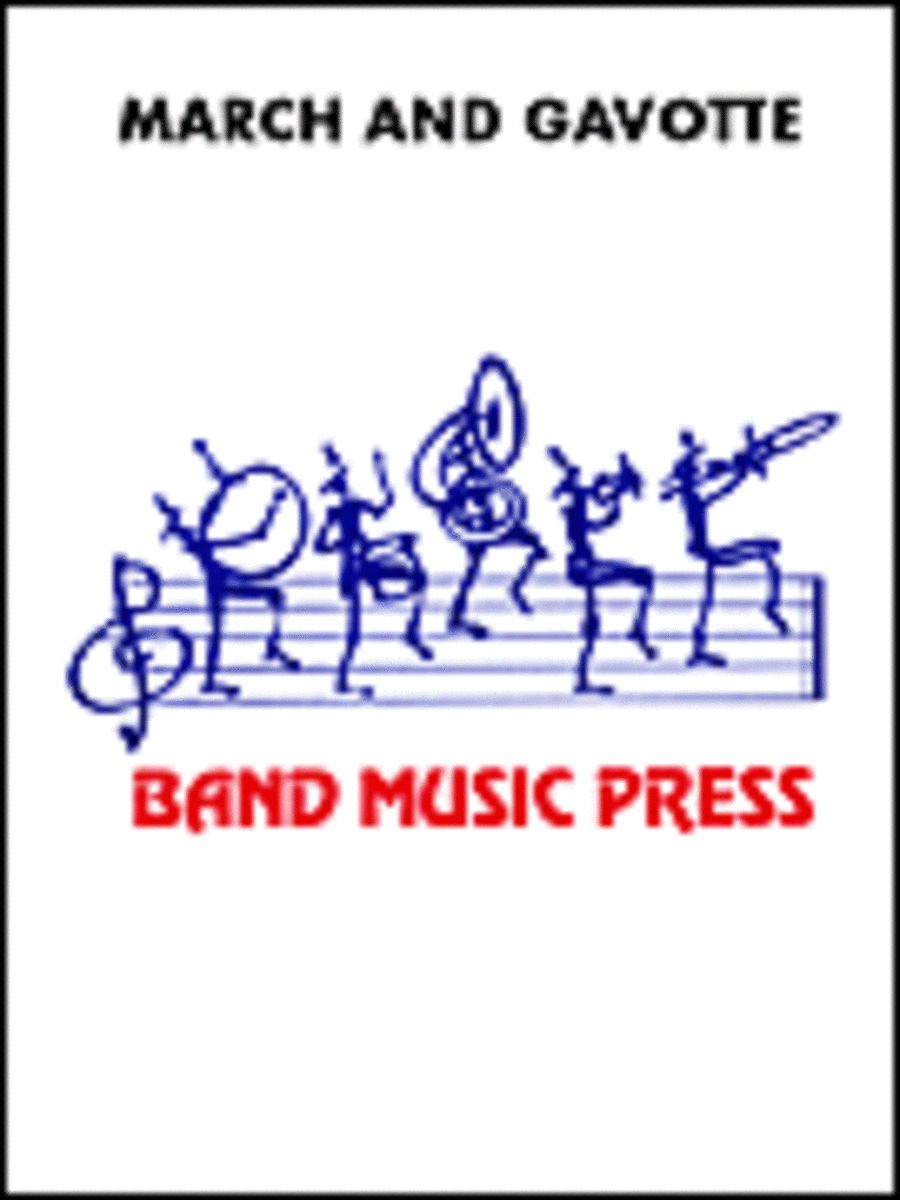 March and Gavotte, Op. 12 (1&2) Concert Band scores gallery preview page 1