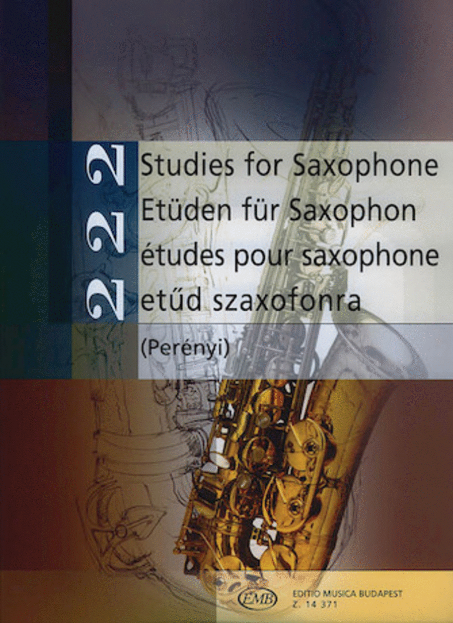 222 Studies for Saxophone