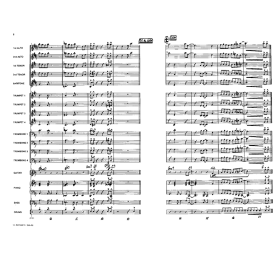 Boss Sauce Boss Sauce Jazz Ensemble scores gallery preview page 8