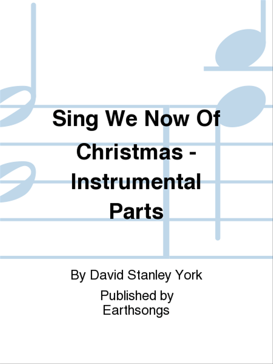 sing we now of christmas inst. parts Cello scores gallery preview page 1