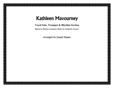 Kathleen Mavourneen (Vocal Solo with Jazz Combo) image number null