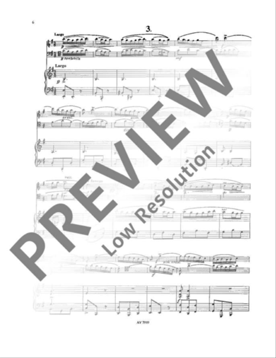Triosonate G-Dur Bassoon scores gallery preview page 7