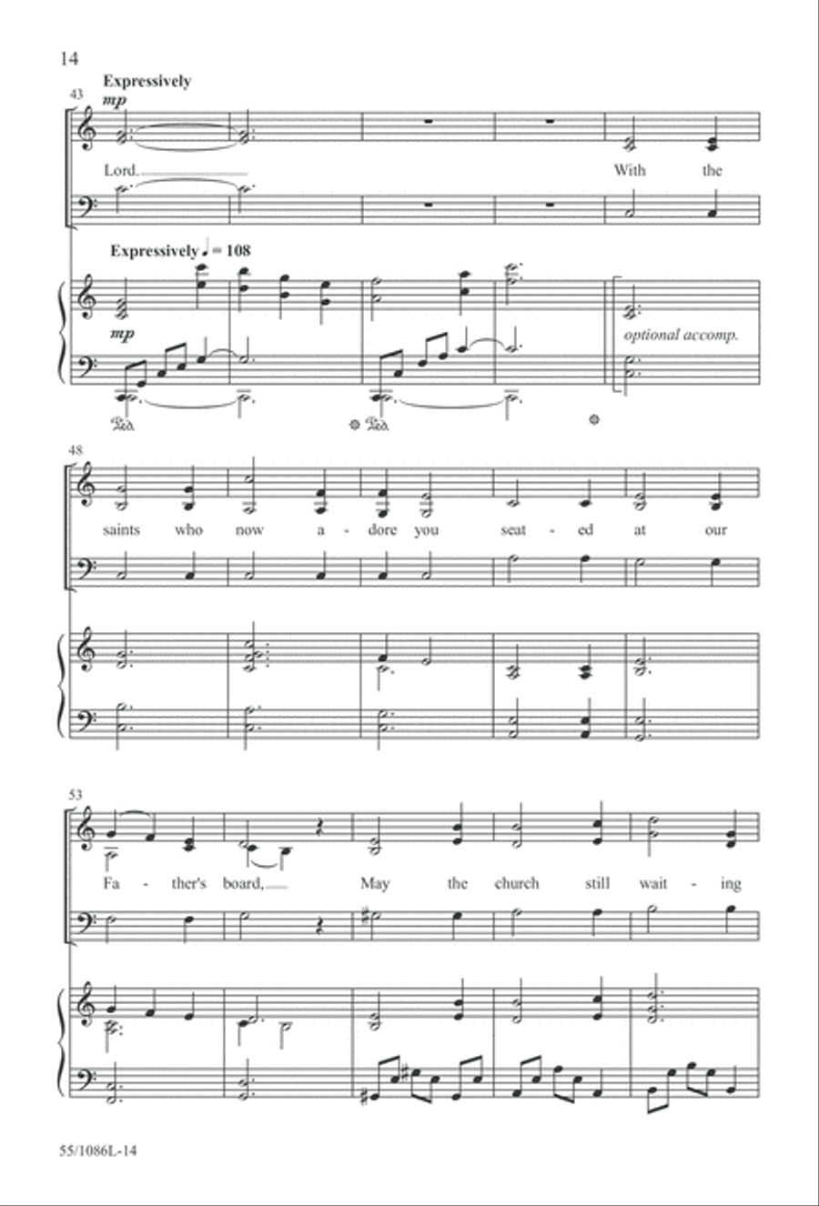Out of the Shadows 3-Part scores gallery preview page 14