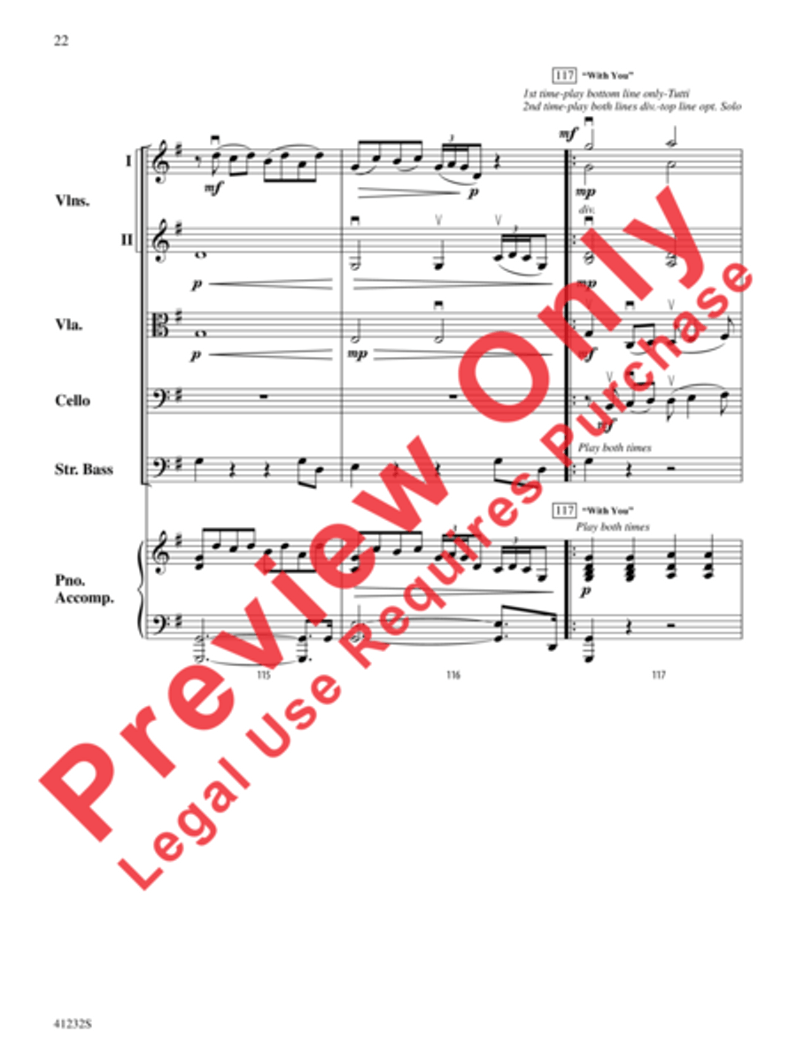 Pippin String Orchestra scores gallery preview page 23