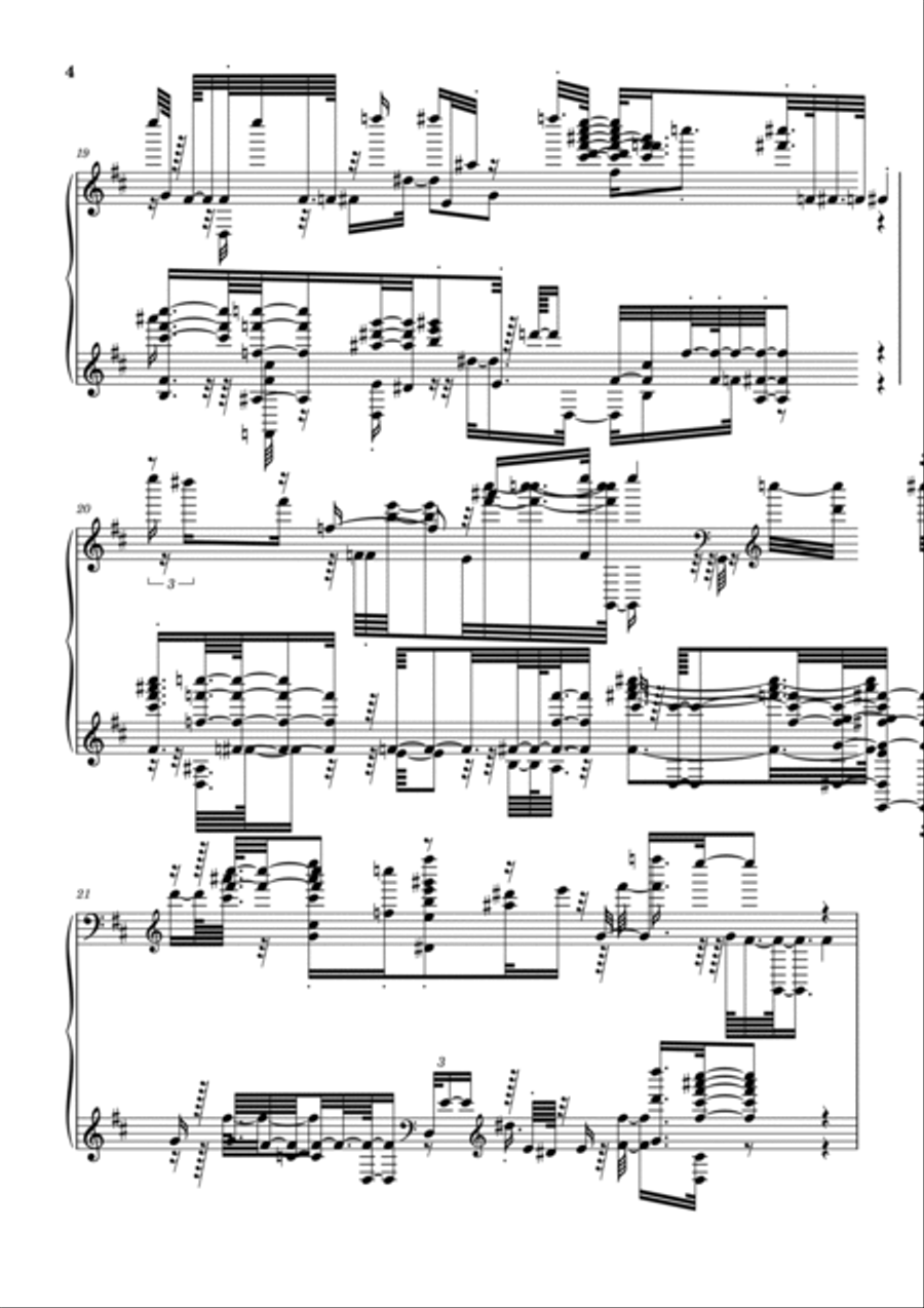 Film Started On Life Easy Piano scores gallery preview page 4