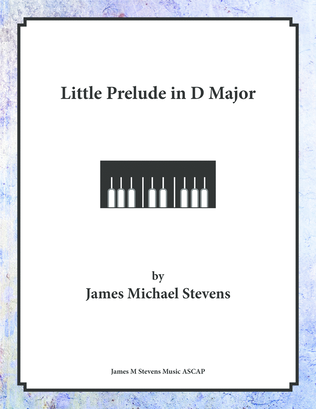 Book cover for Little Prelude in D Major