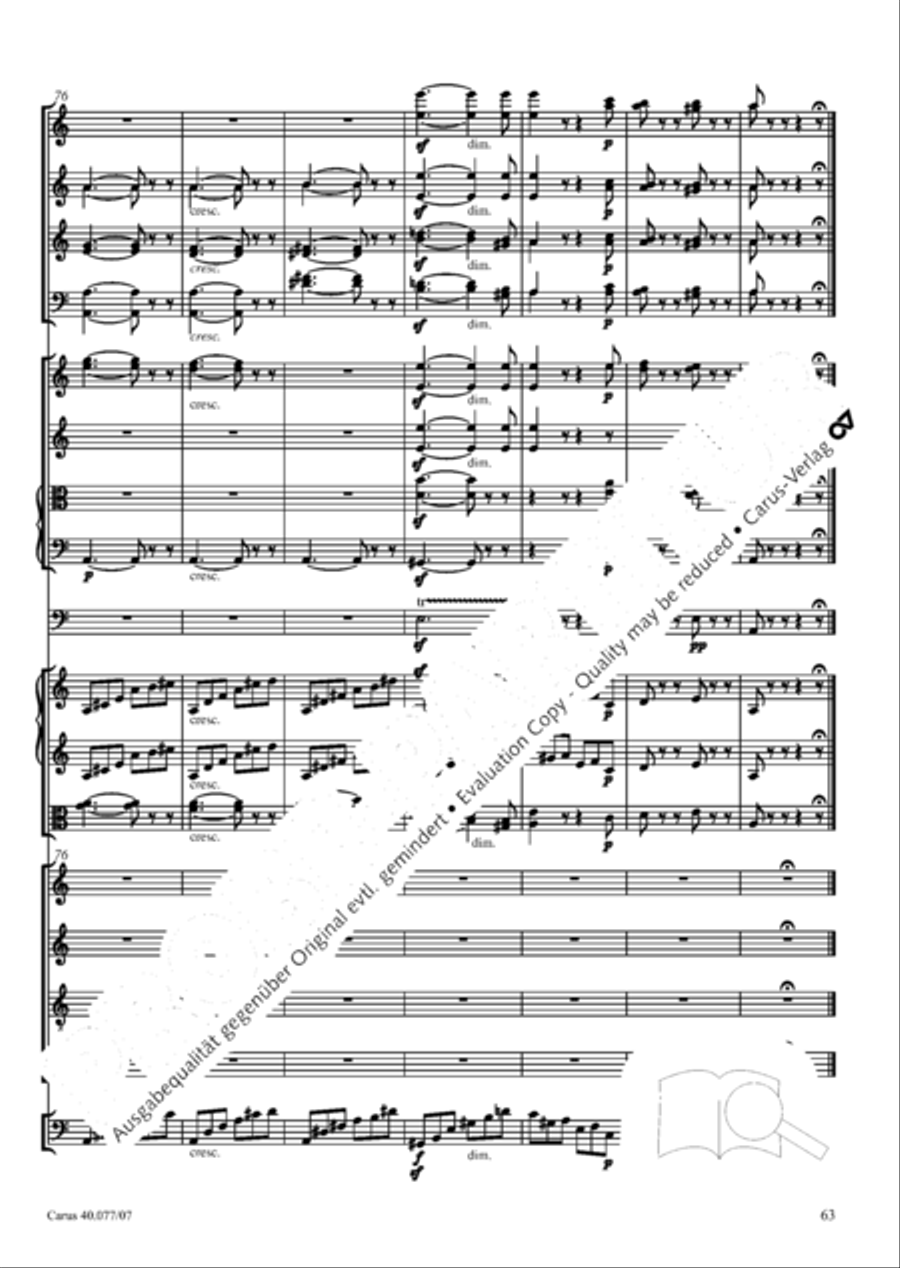 Lauda Sion 4-Part scores gallery preview page 76