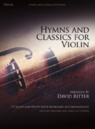Book cover for Hymns and Classics for Violin