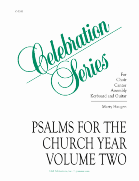 Psalms for the Church Year - Volume 2, Spiral edition