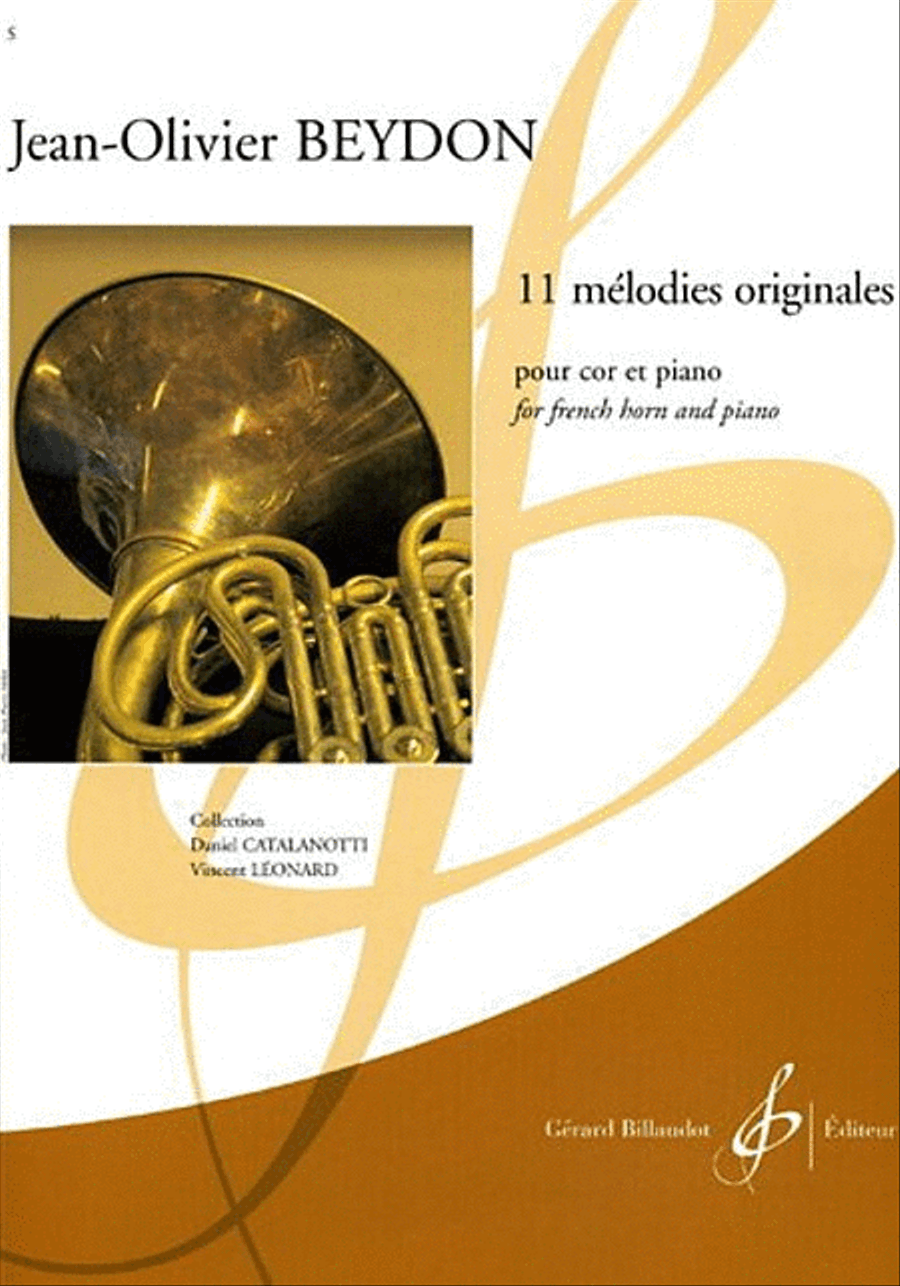 11 Melodies Originales Piano scores gallery preview page 1
